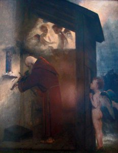 Einsiedler av Arnold Böcklin